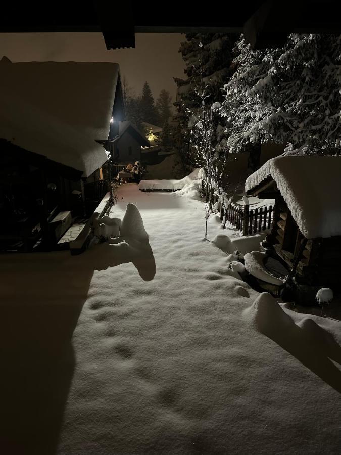 Chalet Blanc "Le Flocon" Courmayeur Exteriör bild